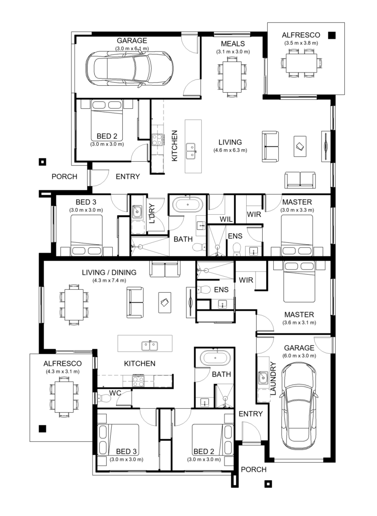 Beechcomber floorplan