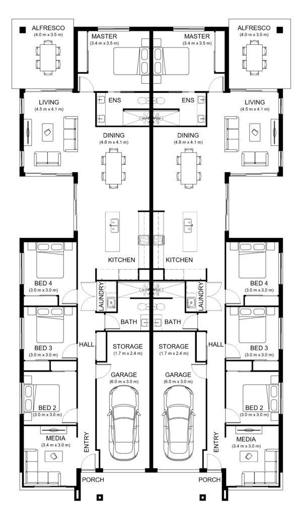 Caspin floorplan