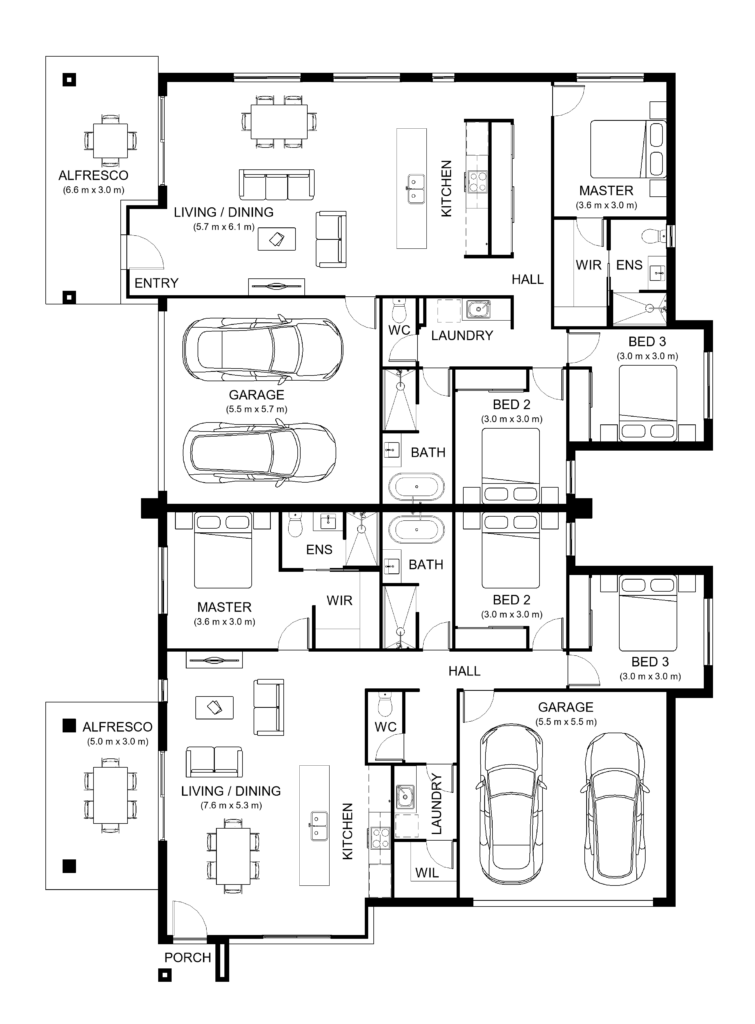 Cypress floorplan