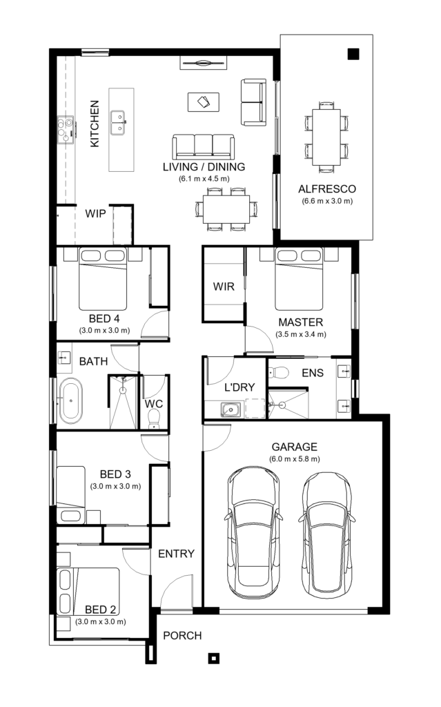 Maple floorplan