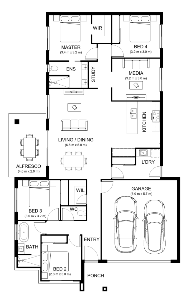 Merbau floorplan