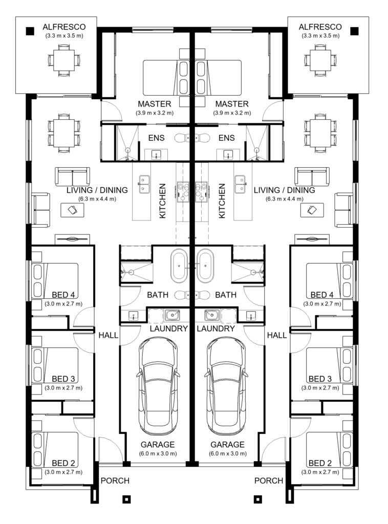 Pacific floorplan